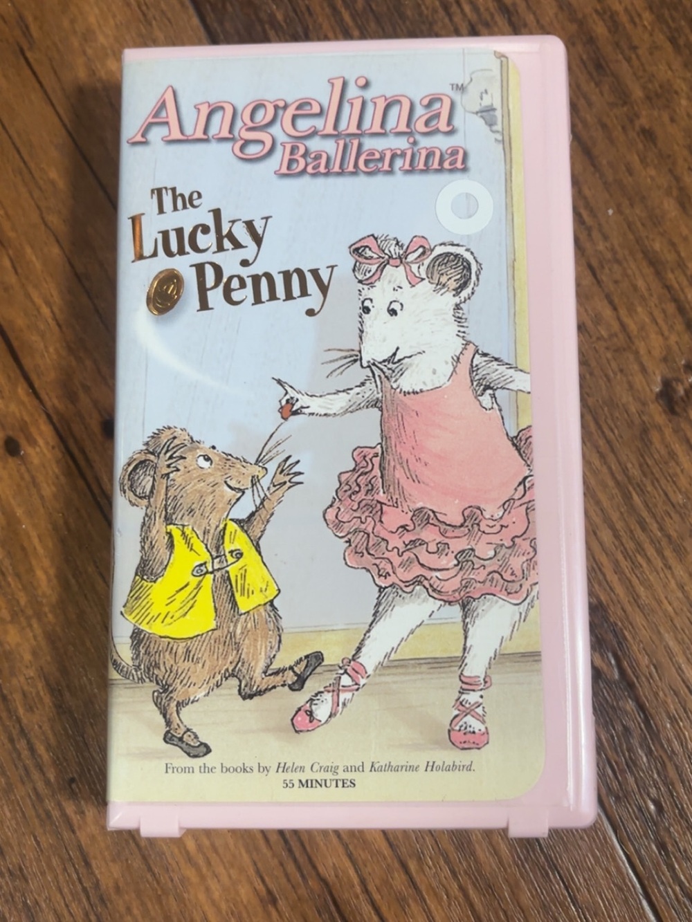 The Lucky Penny Pink Kids VHS Case